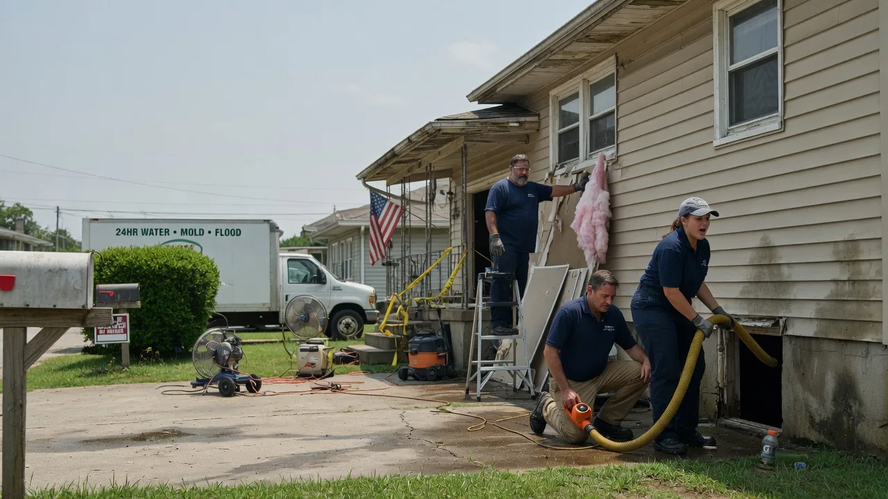 Water Damage Repair in New Bedford, PA near me